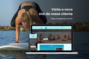 Criação do site para Yoga Aloha